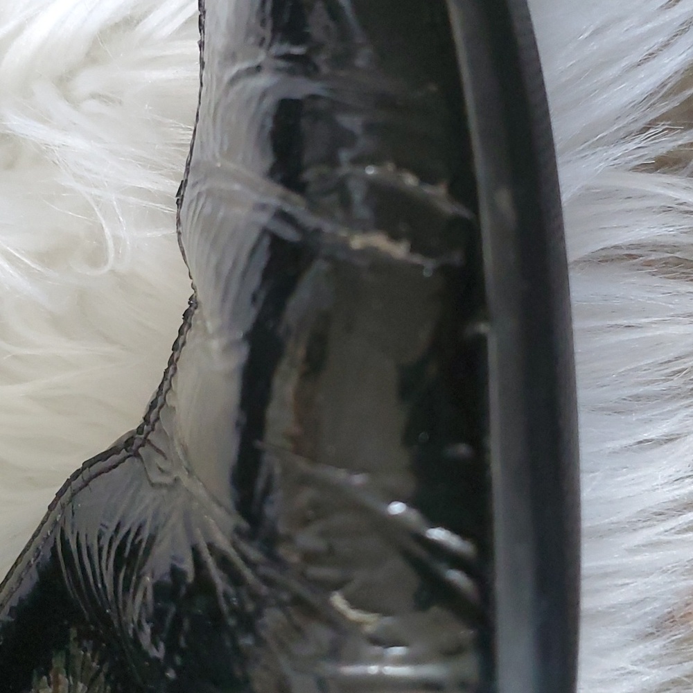 Prada  patent leather slipon ankle shoes size 9 - Picture 10 of 17